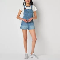 Arizona Sleeveless Womens Shortalls Juniors
