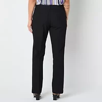 Liz Claiborne Audra Tailored Womens Straight Mid Rise Trouser
