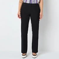 Liz Claiborne Audra Tailored Womens Straight Mid Rise Trouser