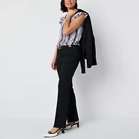 Liz Claiborne Audra Tailored Womens Straight Mid Rise Trouser