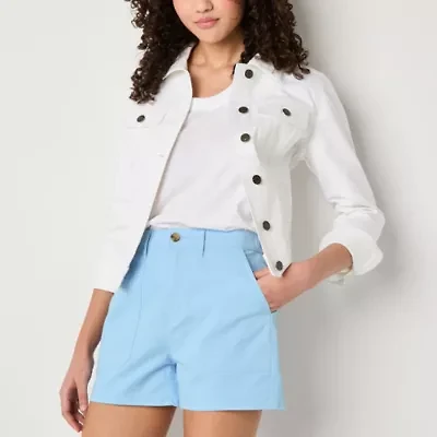 a.n.a Womens Highest Rise 3.5" Utility Chino Short