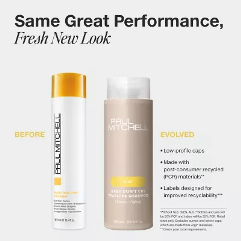 Paul Mitchell Baby Don’T Cry Tearless Shampoo 33.8 oz.