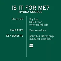 Biolage Hydrasource Leave In Hair Cream 8.4 oz.