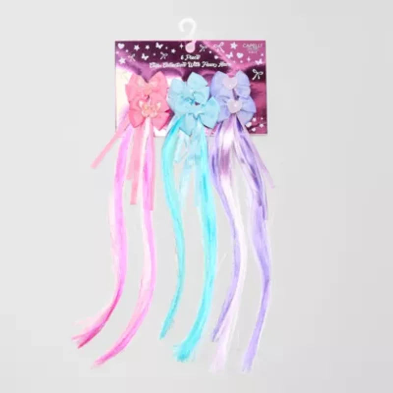 Capelli of N.Y. Girls 6-pc. Hair Clip