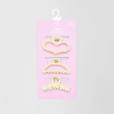 Capelli of N.Y. Girls 3-pc. Not Applicable Hair Clip