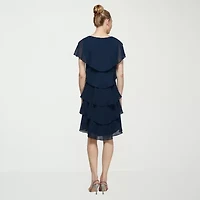 S. L. Fashions Womens Sleeveless Shift Dress