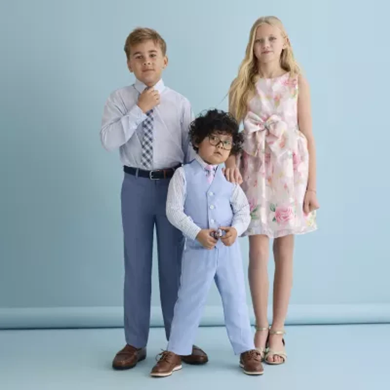 Bonnie Jean Little & Big Kid Girls Sleeveless Fit + Flare Dress