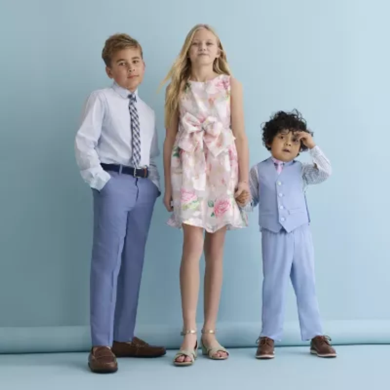 Bonnie Jean Little & Big Kid Girls Sleeveless Fit + Flare Dress