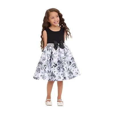 Bonnie Jean Little Girls Sleeveless Fit + Flare Dress