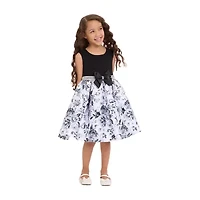 Bonnie Jean Little Girls Sleeveless Fit + Flare Dress