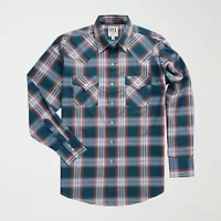 Ely Cattleman Mens Long Sleeve Western Shirt