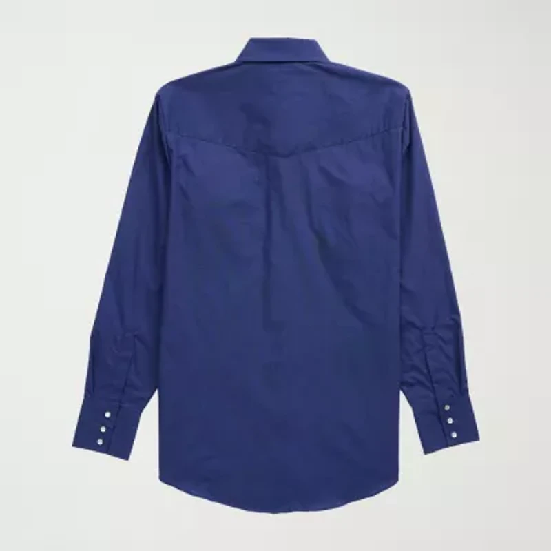 Ely Cattleman Mens Long Sleeve Western Shirt