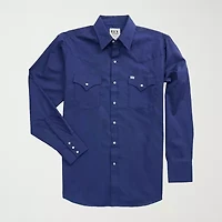 Ely Cattleman Mens Long Sleeve Western Shirt