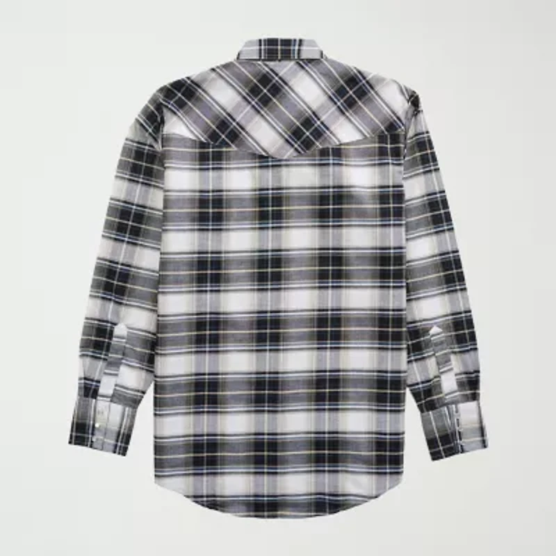 Ely Cattleman Tall Mens Long Sleeve Western Shirt