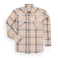 Ely Cattleman Tall Mens Long Sleeve Western Shirt