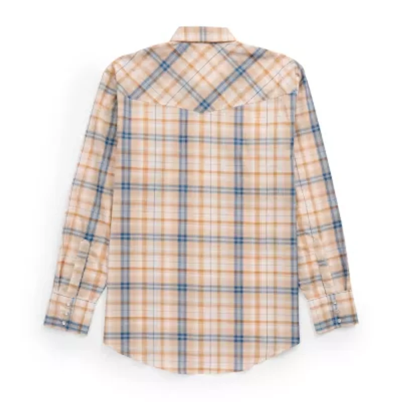 Ely Cattleman Tall Mens Long Sleeve Western Shirt