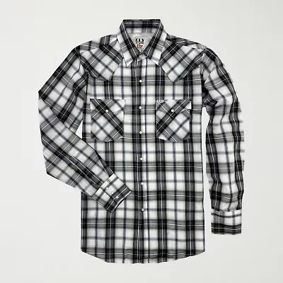 Ely Cattleman Mens Long Sleeve Western Shirt