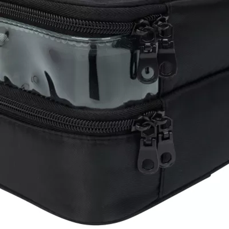 VERONA Clear Train Case Makeup Bag