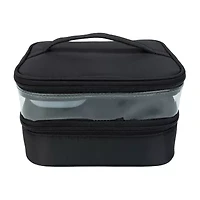 VERONA Clear Train Case Makeup Bag