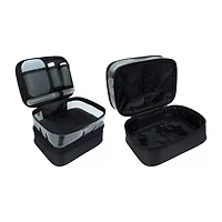 VERONA Clear Train Case Makeup Bag