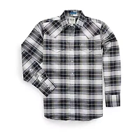 Ely Cattleman Mens Long Sleeve Western Shirt