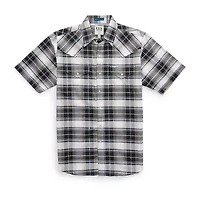 Ely Cattleman Mens Short Sleeve Western Shirt