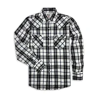 Ely Cattleman Mens Long Sleeve Western Shirt