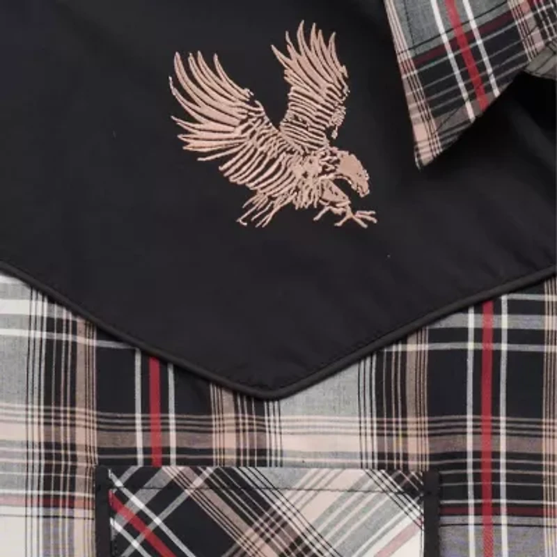 Ely Cattleman Mens Long Sleeve Western Shirt