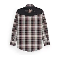 Ely Cattleman Mens Long Sleeve Western Shirt