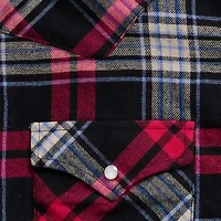 Ely Cattleman Mens Long Sleeve Classic Fit Flannel Shirt