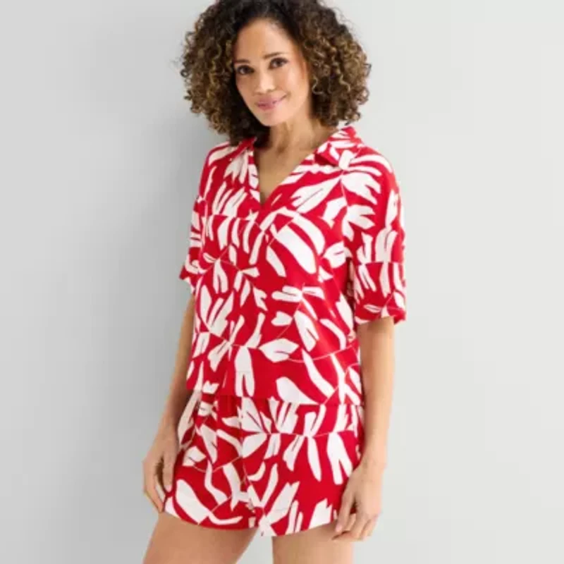 Liz Claiborne Womens 2-pc. Pajama Sets