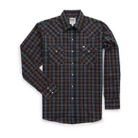 Ely Cattleman Mens Long Sleeve Western Shirt