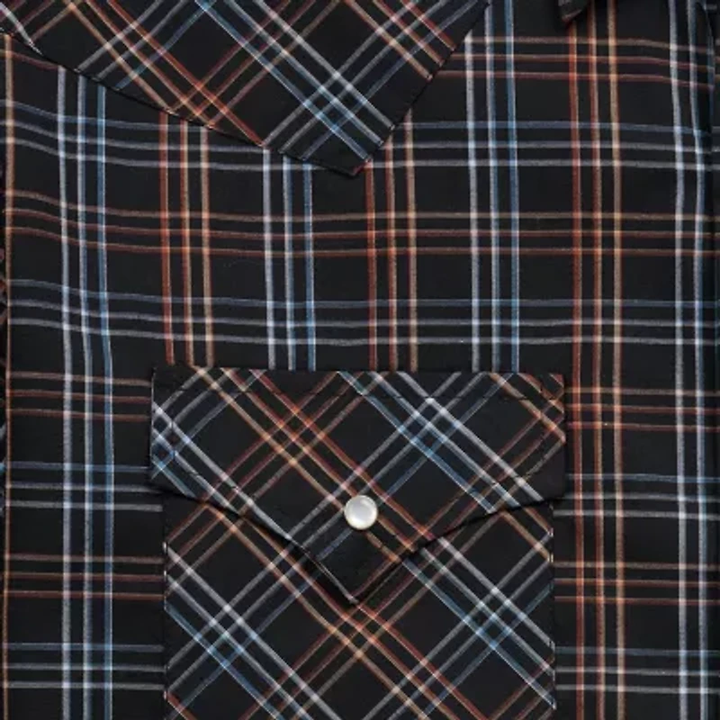 Ely Cattleman Mens Long Sleeve Western Shirt