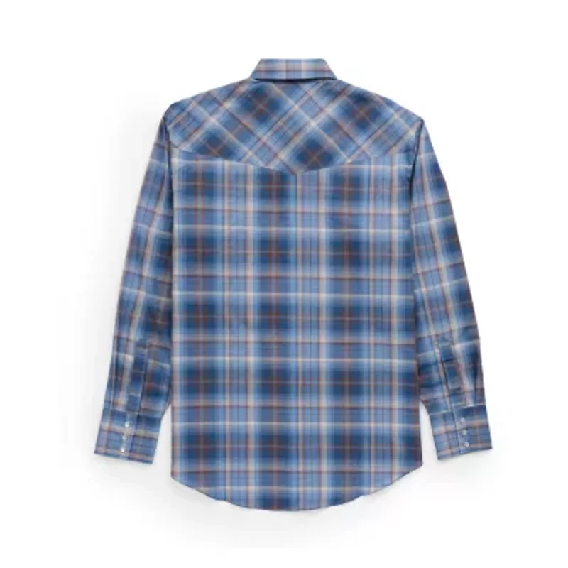 Ely Cattleman Mens Long Sleeve Western Shirt