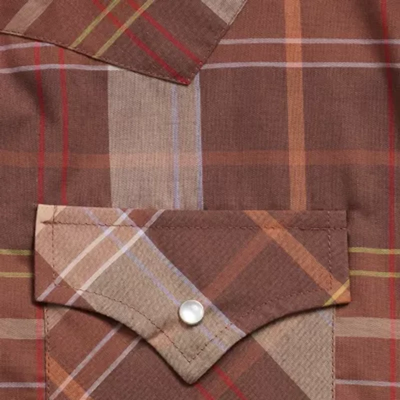 Ely Cattleman Mens Short Sleeve Western Shirt