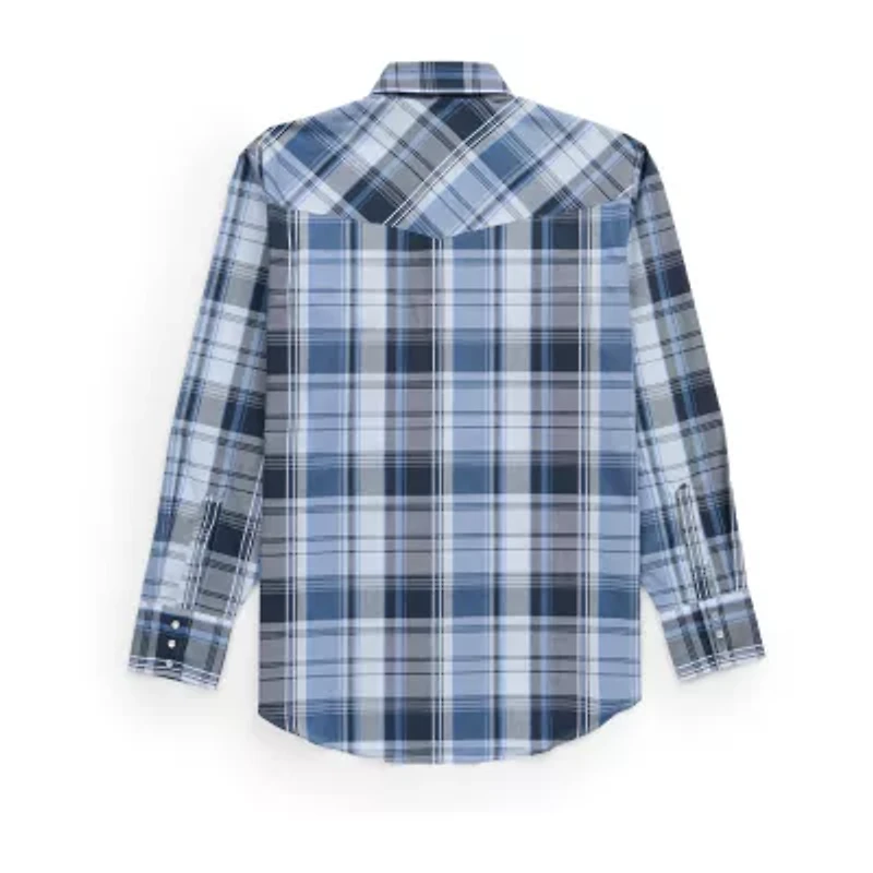 Ely Cattleman Mens Long Sleeve Western Shirt