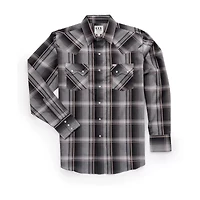 Ely Cattleman Mens Long Sleeve Western Shirt