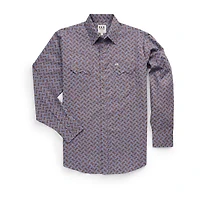 Ely Cattleman Mens Long Sleeve Western Shirt