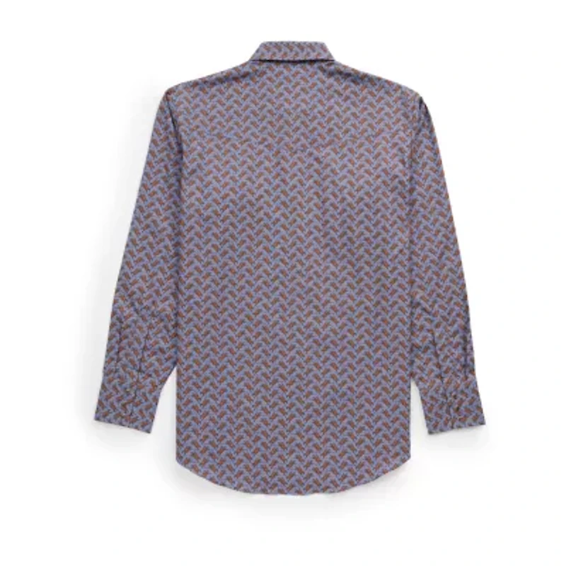 Ely Cattleman Mens Long Sleeve Western Shirt