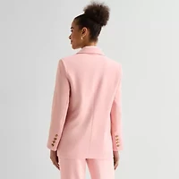 Worthington Womens Relaxed Fit Blazer