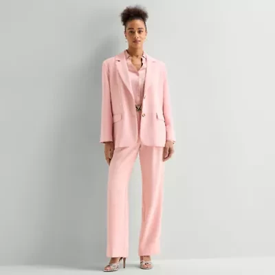 Worthington Womens Relaxed Fit Blazer