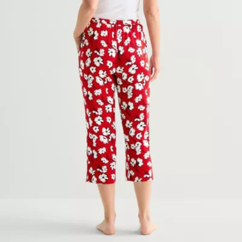 Liz Claiborne Cool and Calm Womens Pajama Capri Pant