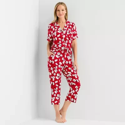 Liz Claiborne Cool and Calm Womens Pajama Capri Pant