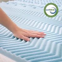 Comfort Touch by Therapedic™ The Everyday 2" Zoned Topper