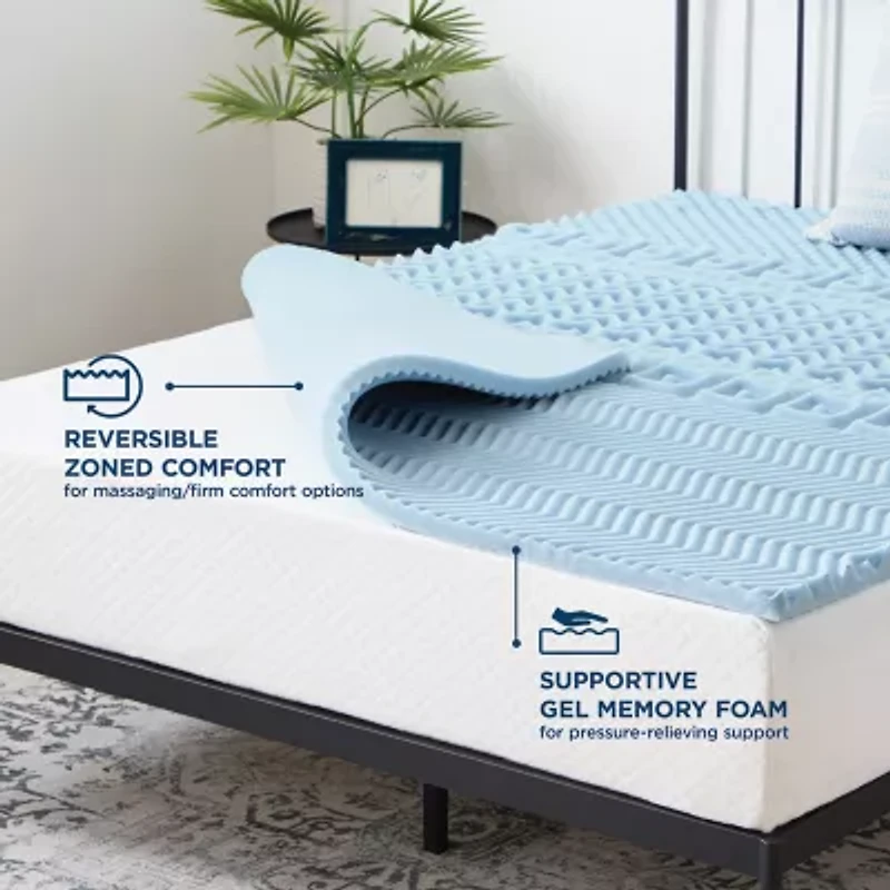 Comfort Touch by Therapedic™ The Everyday 2" Zoned Topper