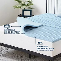 Comfort Touch by Therapedic™ The Everyday 2" Zoned Topper
