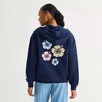 Forever 21 Womens Juniors Hooded Long Sleeve Sweatshirt