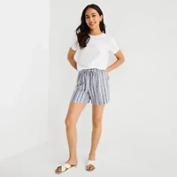 a.n.a Womens High Rise 5" Pull-On Short