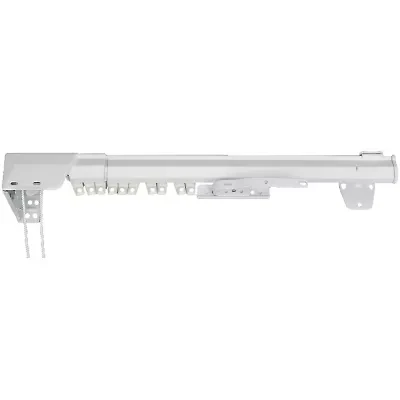 Rod Desyne One-Way Cord Traverse Adjustable Curtain Rod - Left