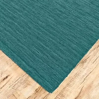 Weave And Wander Moderna Hooked Rectangular Rug